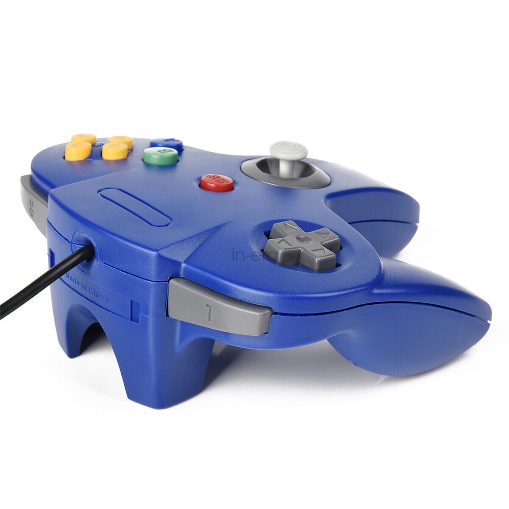 Classic N64 USB Wired Controller Gamepad Joystick For PC MAC Windows