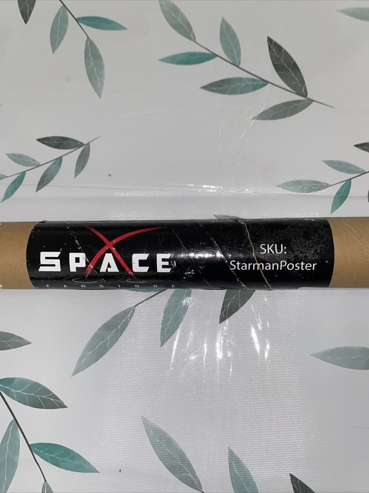 SpaceX Fanstore Starman Poster