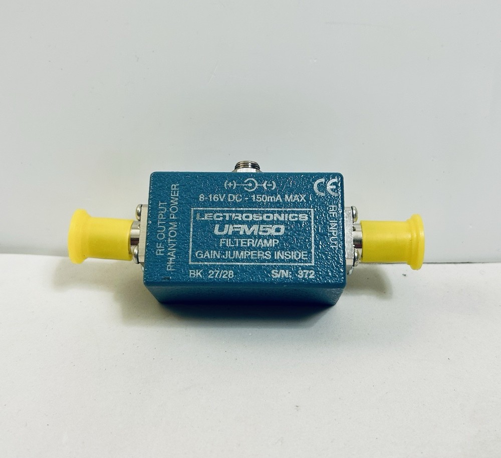 Lectrosonics UFM50 Filter-Amp BK 27/28