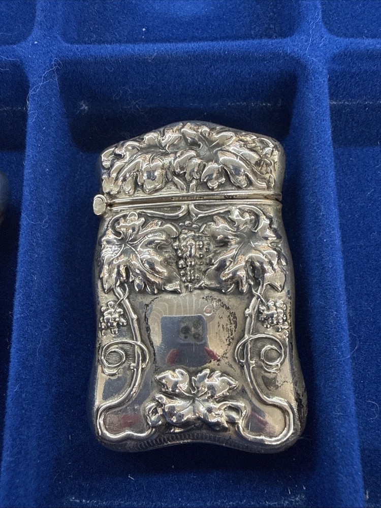 Antique Sterling Silver match safe