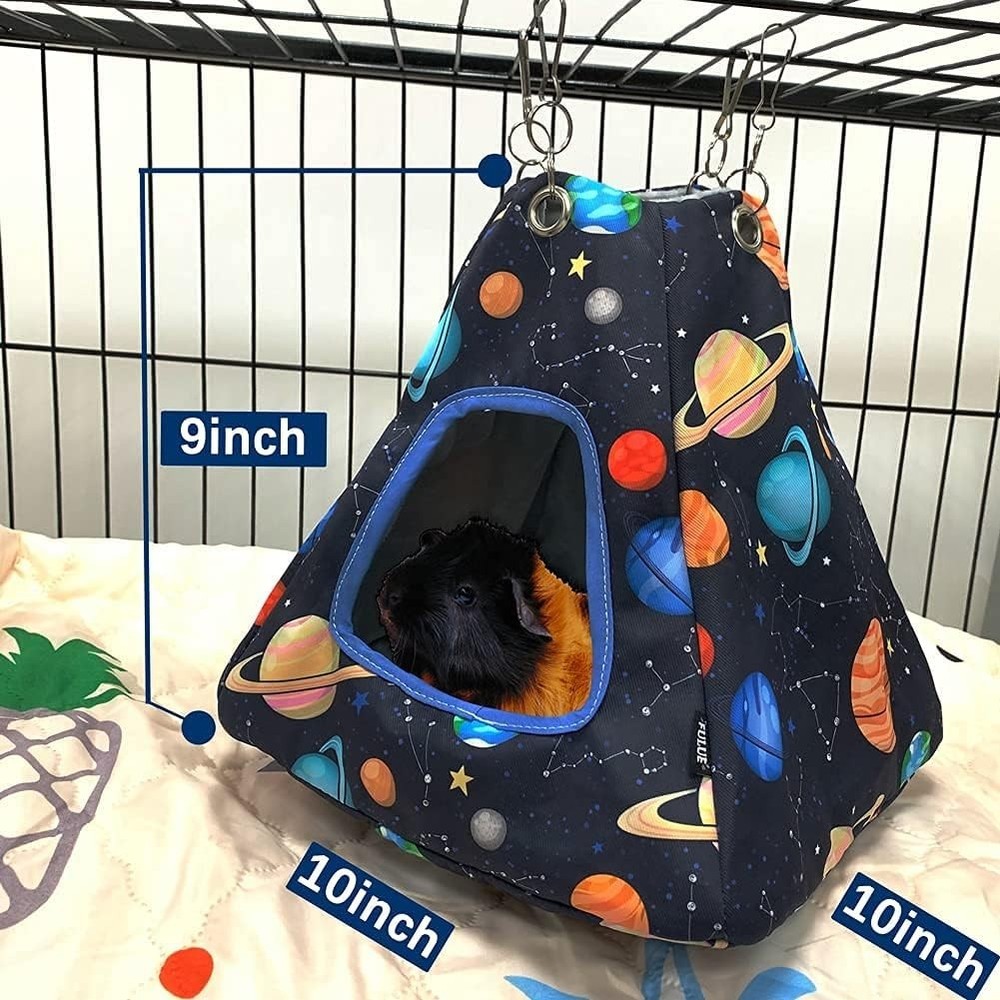 Galaxy Black Ferret Hammock Tent & Tunnel Set - Adjustable & Durable