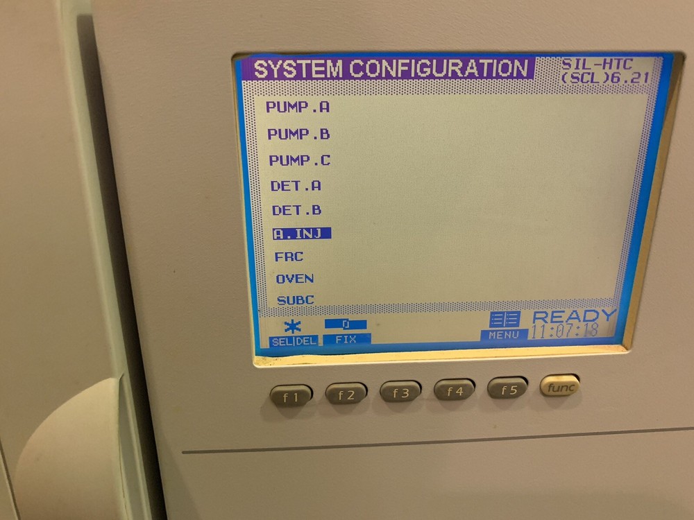 Shimadzu SIL-HTc Autosampler For HPLC Chromatograph Systems