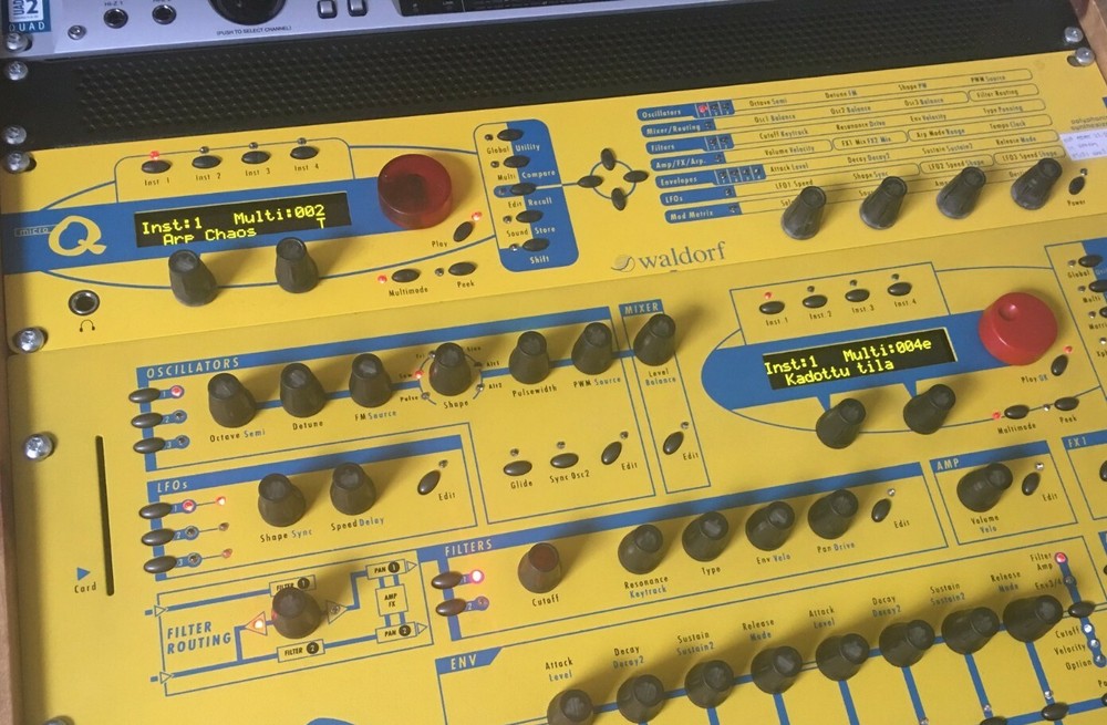 Waldorf Q Series / Micro Q Series / Rack Attack / Custom OLED Display !