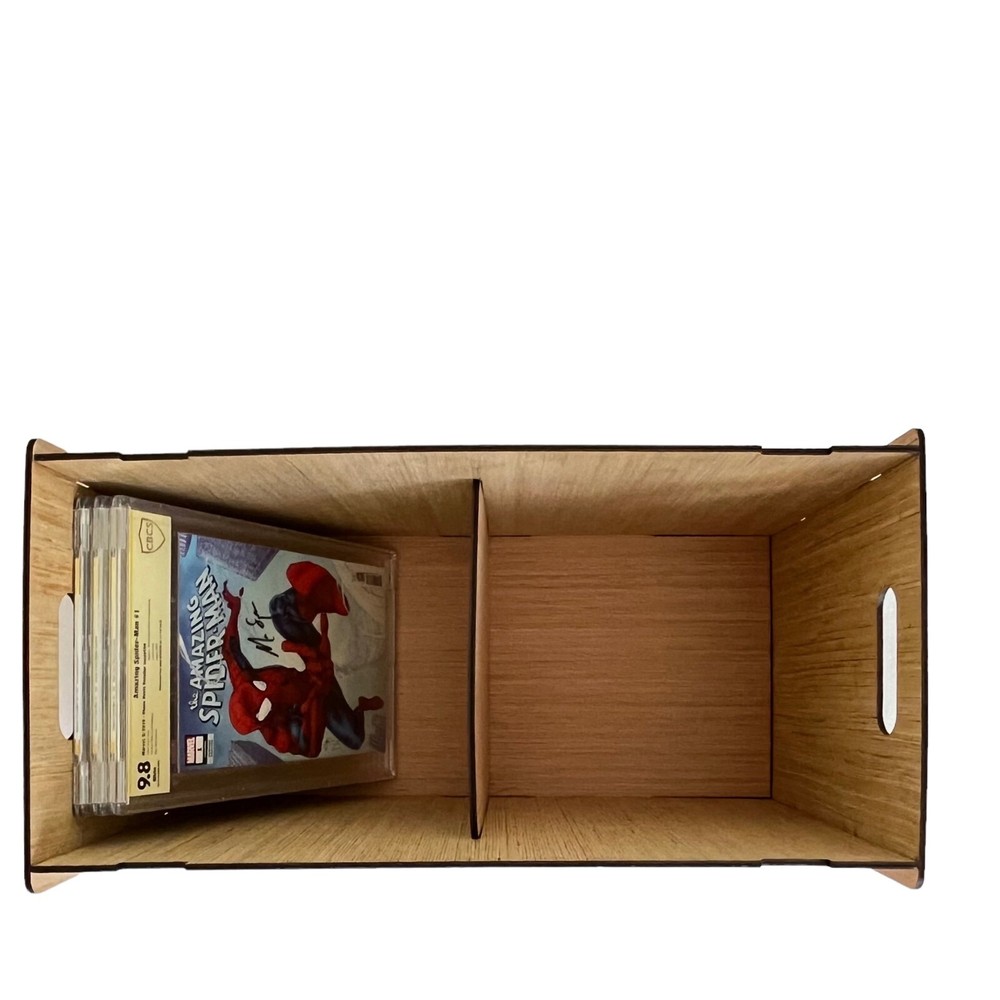 CGC/CBCS/PGX Slabbed Comic Book Storage Box Stores & Protects Valuable Comics