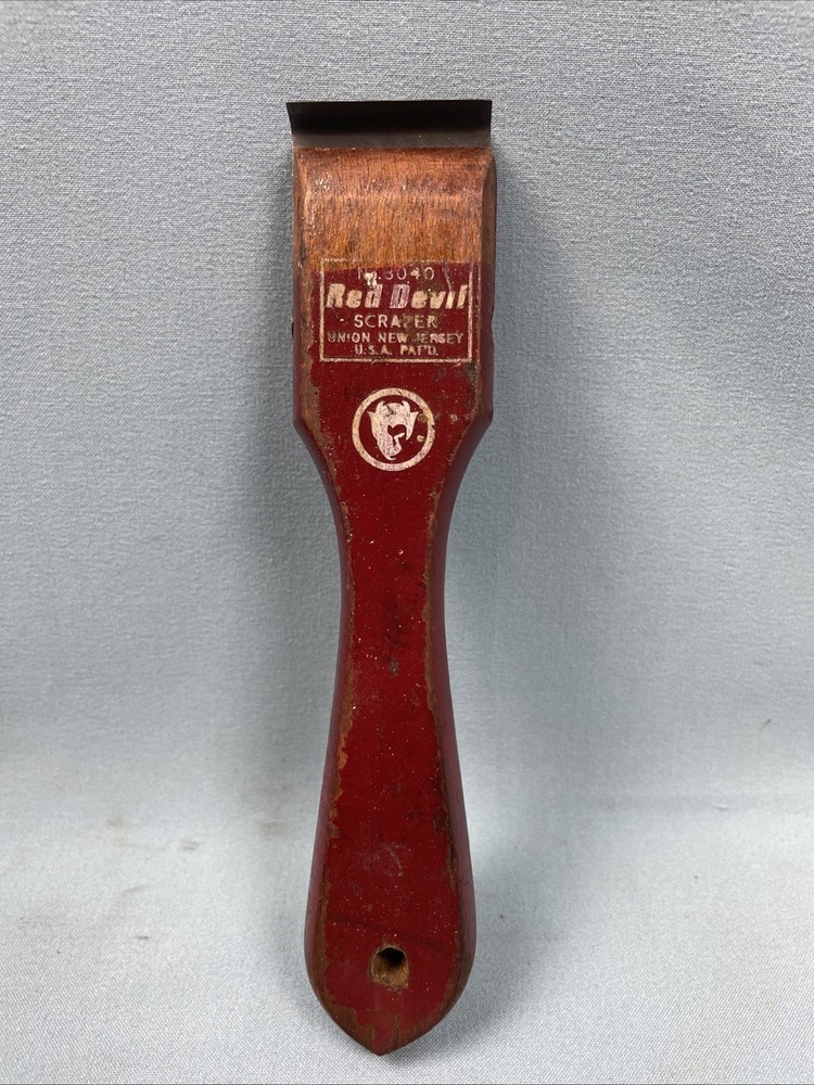 Vintage Red Devil Scraper USA No. 3040