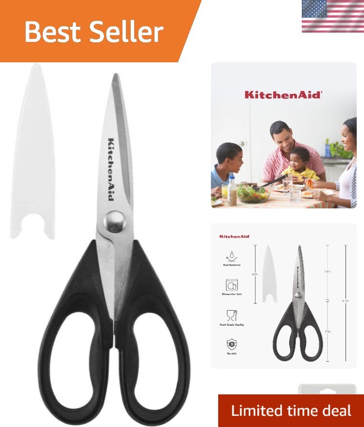 All Purpose Kitchen Shears Black