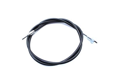 49 inch Black Speedometer Cable fits Harley Davidson