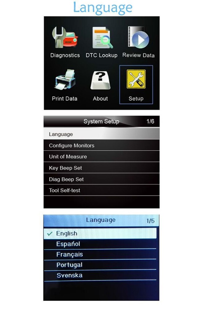 NT301 EOBD OBDII Car Check Engine Fault Code Reader Auto Diagnostic Scanner Tool