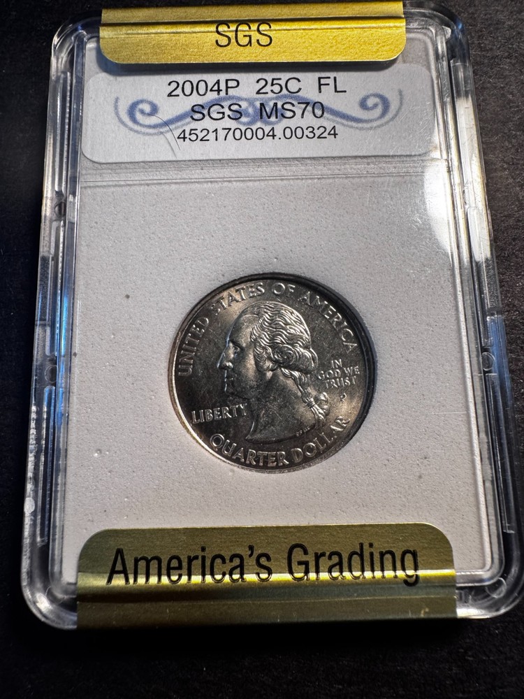 2004-P Florida State Quarter.