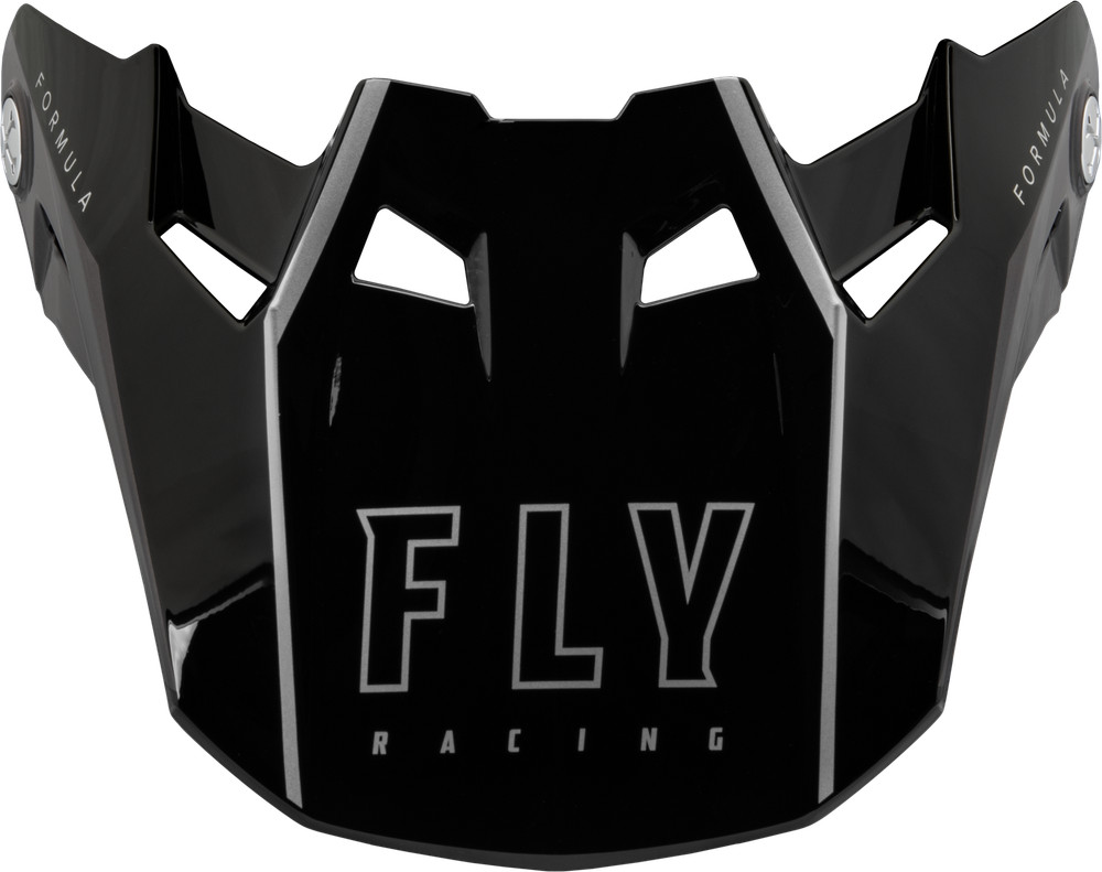 FLY RACING Formula Fits Carbon Tracer Visor Silver/Black Medium/Large