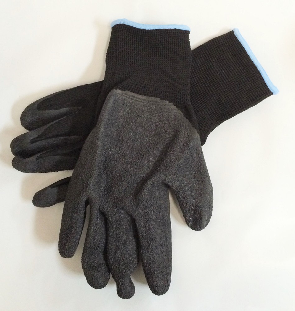 10x Medium Rubber Coated Comfortable Flexible Breathable Work Glove (Any Color)