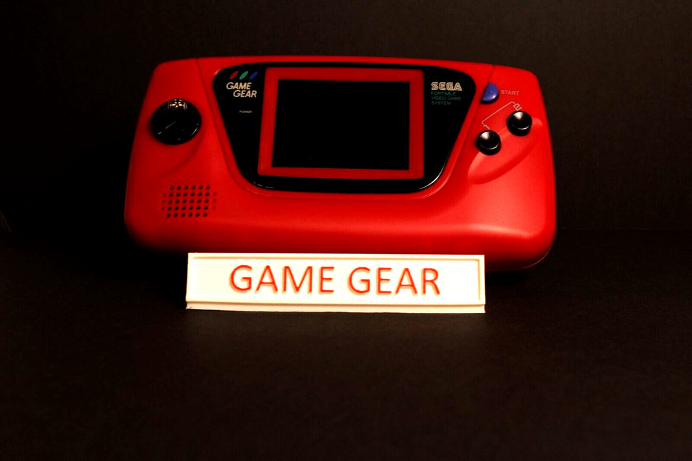 Sega Game Gear Display Stand 3D Printed