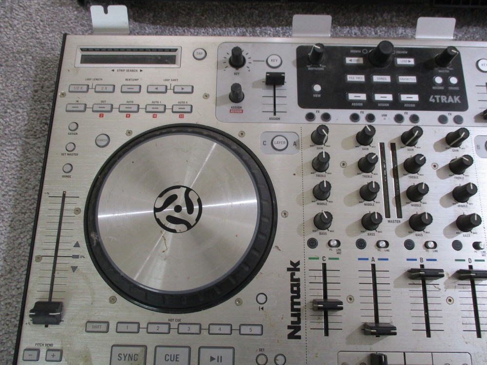 Numark 4 Trak Traktor DJ Board System Controller