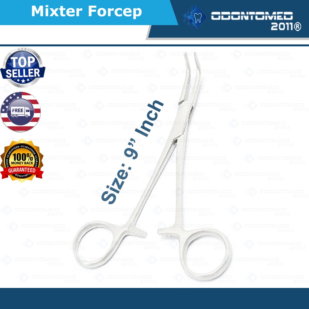 Mixter Forceps 9" Surgical Medical Instruments