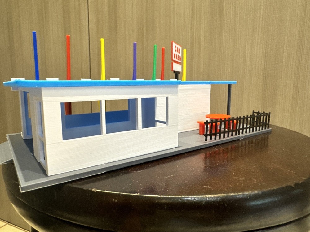 O Scale “Googie Style” Car Wash - Kit