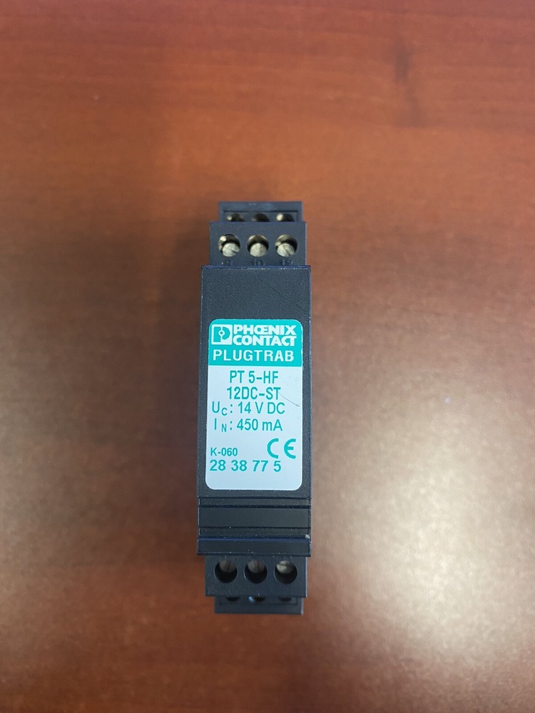 Phoenix Contact Plugtrab Pt 5-HF-12 DC-ST