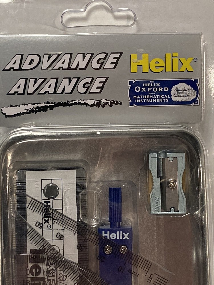 Math Set Helix Oxford Advanced Maths Set In Tin Advance Student School College