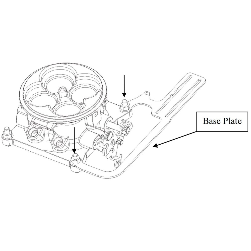 Throttle CarburetorCable Mount Bracket GM700R4 Transmissions 304147