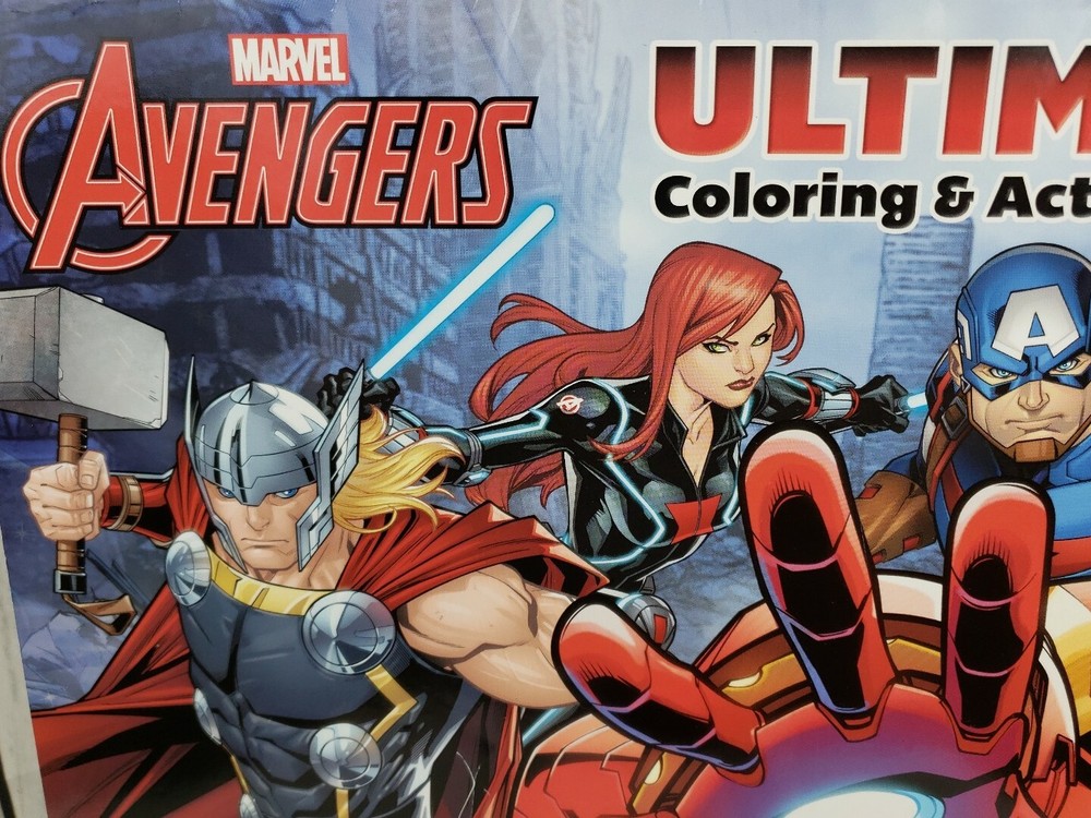 Marvel Avengers Giant Ultimate Coloring & Activity Book Bendon