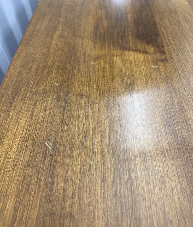 Mid-Century American Classical Drop Leaf End Table