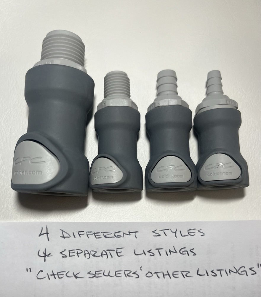 Colder Ns4d10004 1/4" Mnpt Inline Coupler