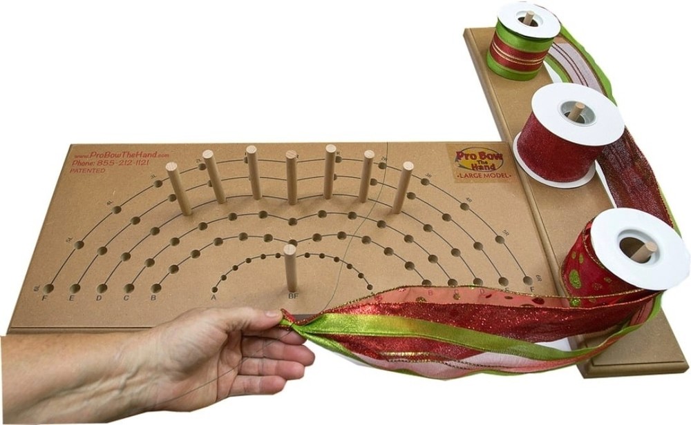 Bow maker tool- Probow The Hand, with fluffing box