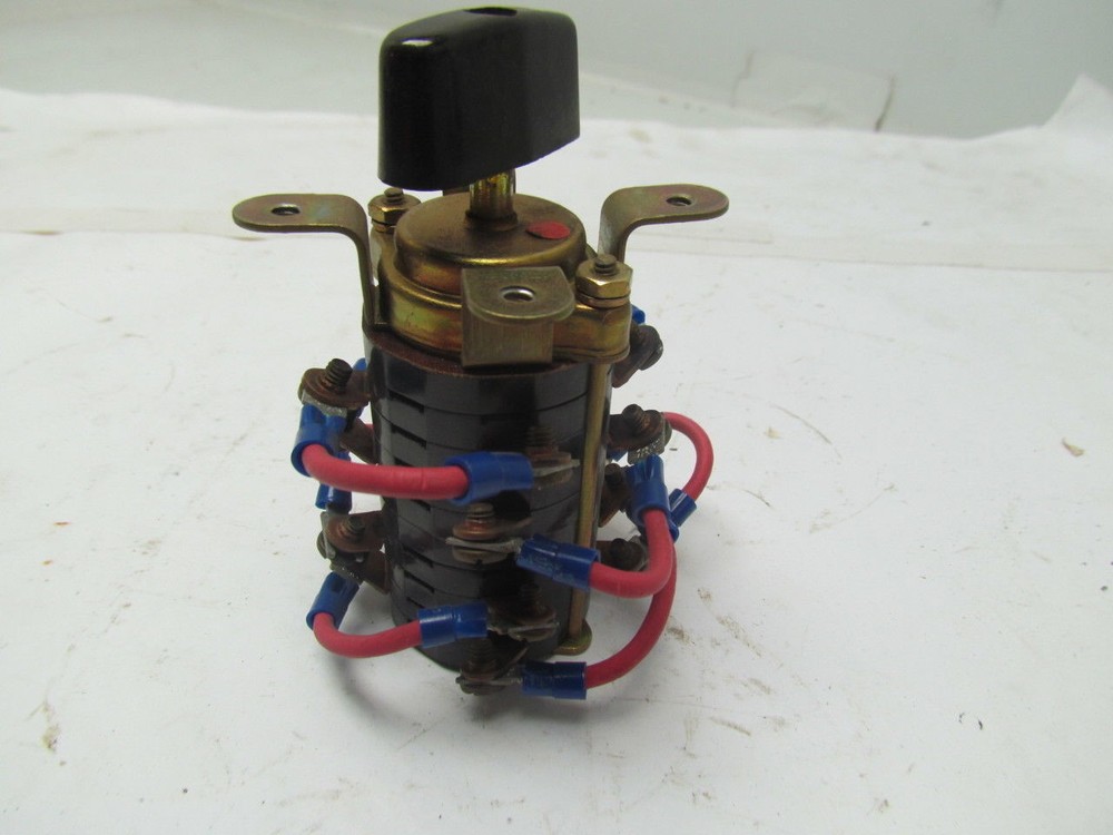 Electro Switch 101904LS8443 Rotary Switch Phase Select 120 VAC 10A