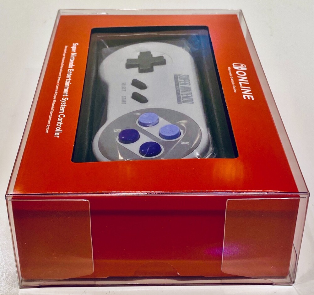 1 Box Protector for Nintendo Switch SNES ONLINE Controller boxes Display Case