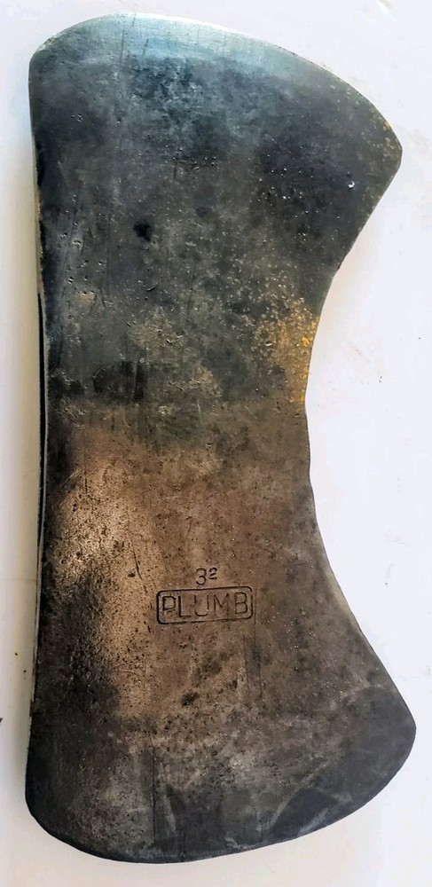 Plumb Double Bit Axe Head, 3'5. made in USA.