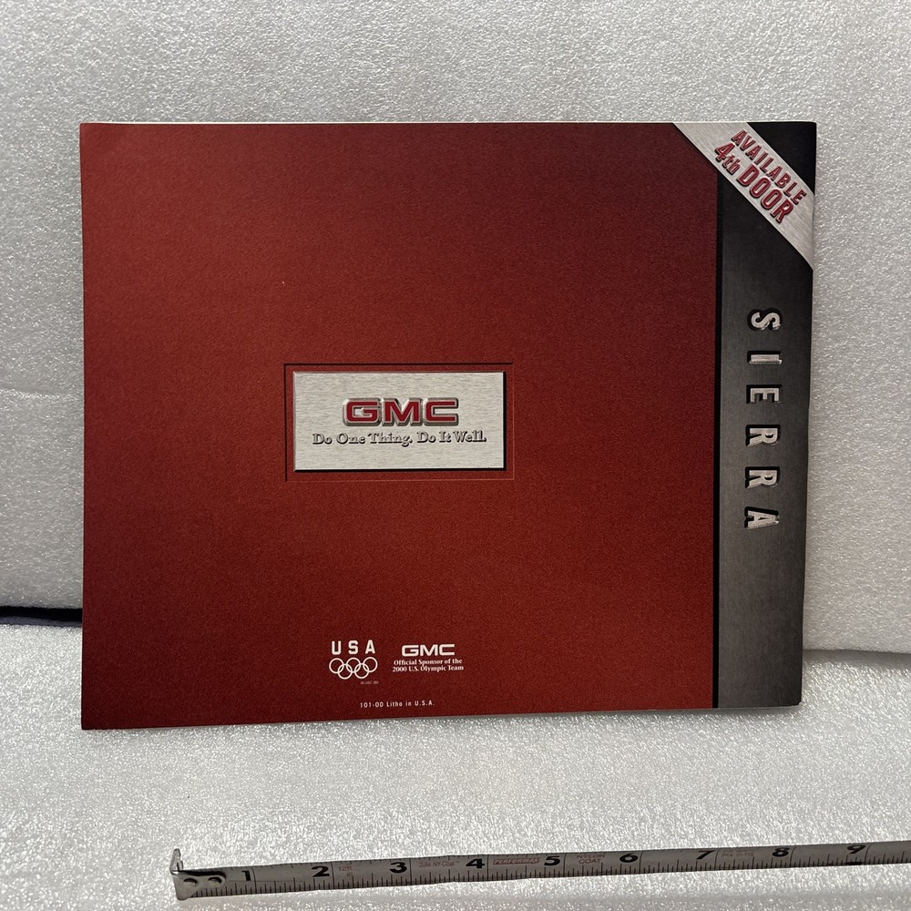 2000 GMC Truck Brochure Catalog