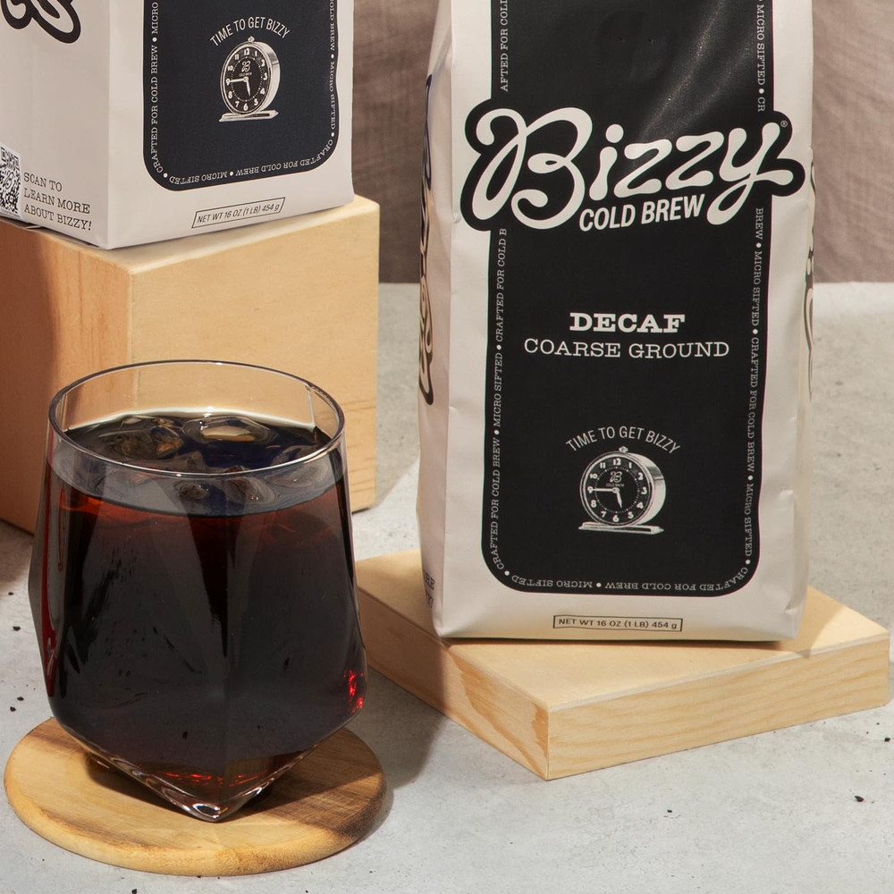 Cold Brew Coffee | Decaf Blend | Water Process | Coarse Ground Coffee | Micro Si