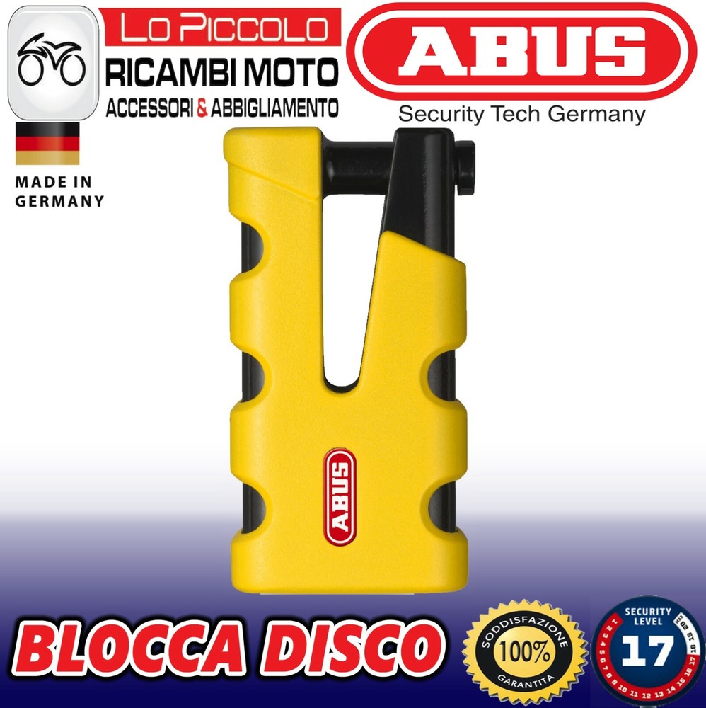 Abus Granit Sledg 77 Yellow Theft Lock - Security Level 17