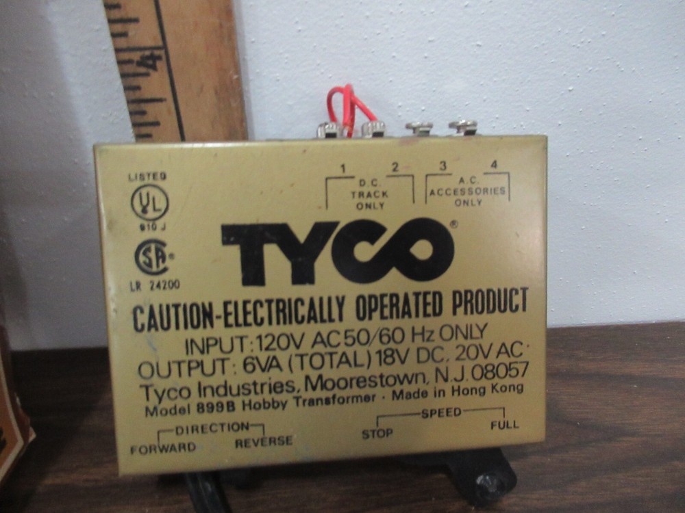 Vintage Tyco 899B Transformer in box