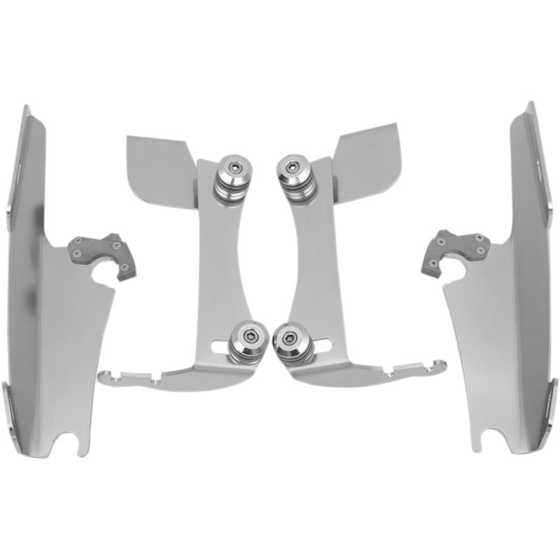 MEMPHIS SHADES Windshield Trigger-Lock Complete Mount Kit - Polished - MEM8963