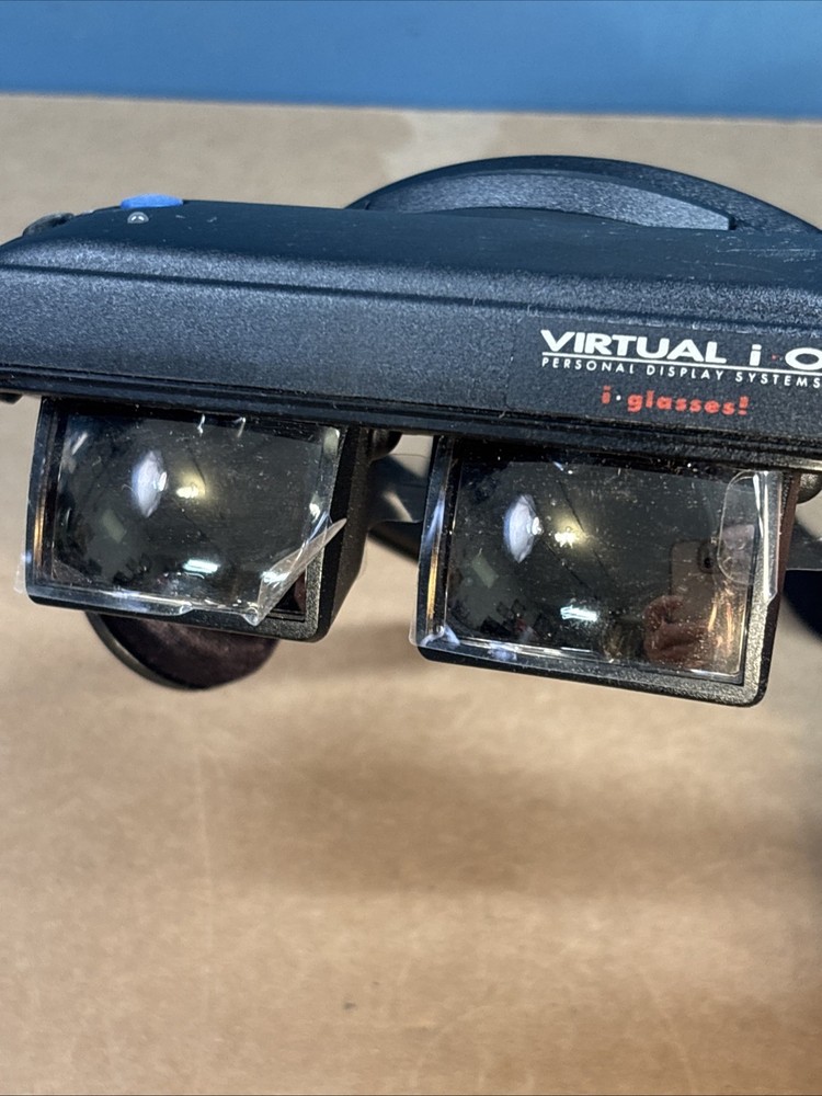 Virtual IO i-Glasses Headset Virtual Display Systems 1998 With Cable