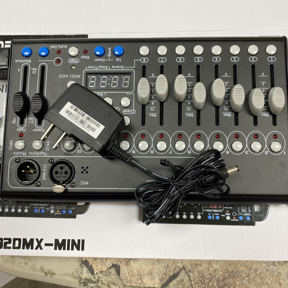 Mini DMX 192 Channels Controller DJ Operator Console For Stage Lighting Show K