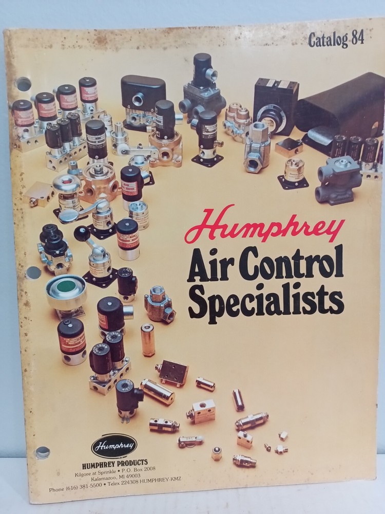 Humphrey Air Control Specialists Catalog 84b.
