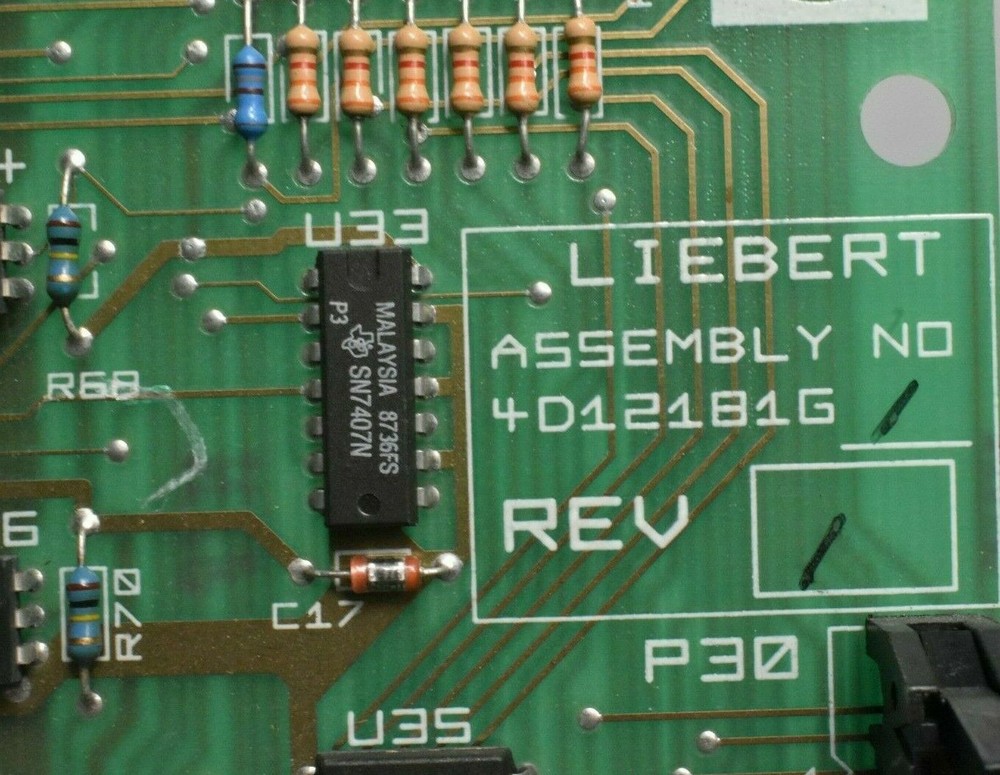 Liebert 4D12181G1 Rev 1 Control Board Assembly