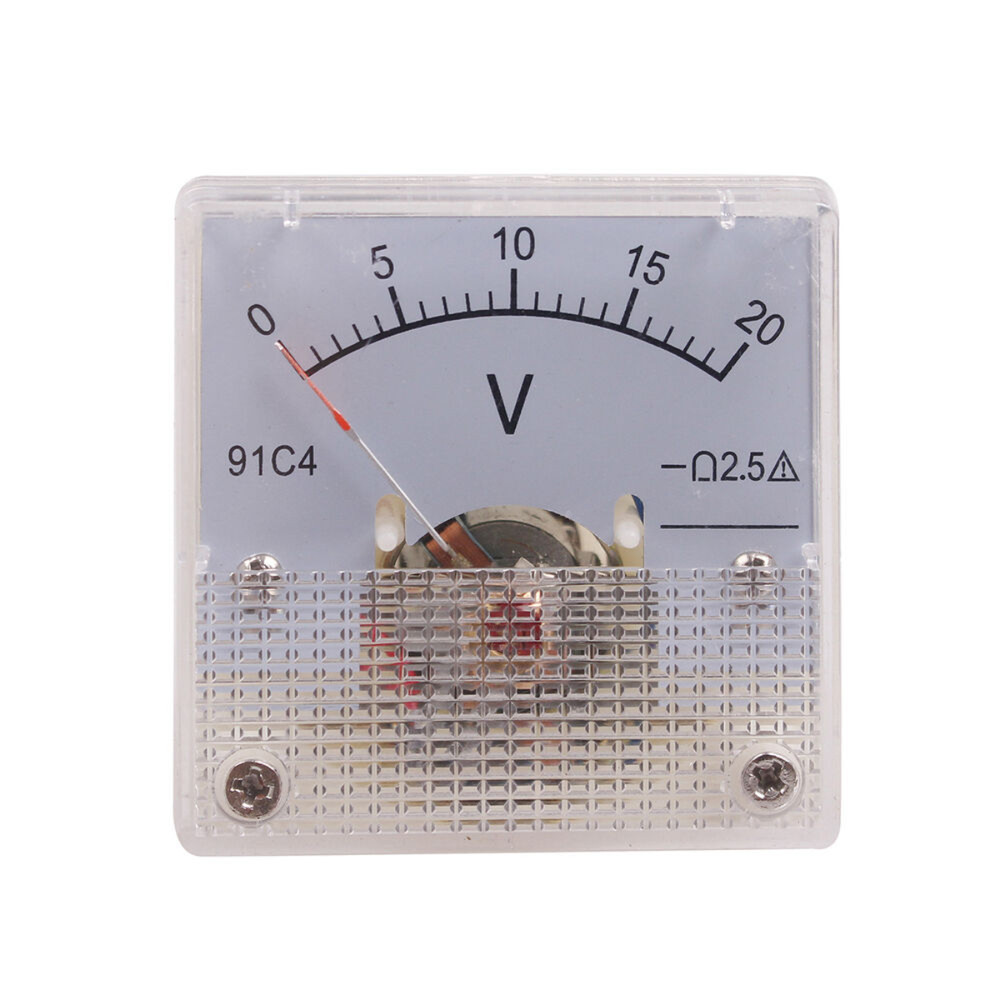 DMiotech Mini Measuring DC Analog Volt Voltage Panel Meter Pointer Voltmeter
