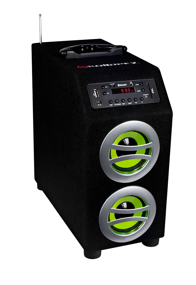 Sondpex Portable Bluetooth Speaker System & Digital Music Player (Refurbished)