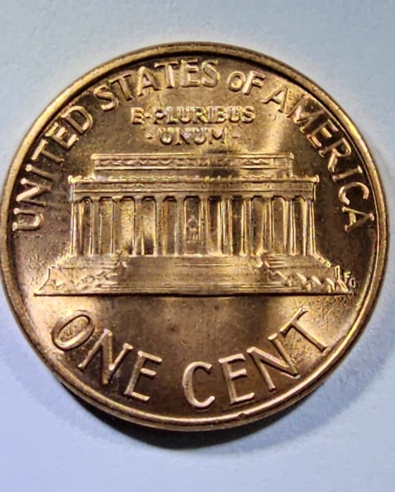 1988-D, US Penny, Wide AM Uncirculated