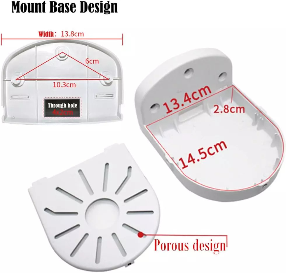 L-Shape Dome Camera Bracket,Universal Wall Ceiling Mount Bracket for Security CC