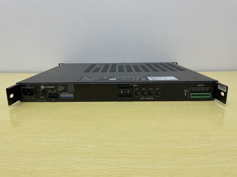 Crown CT475 Drivecore 4-Channel Power Amplifier