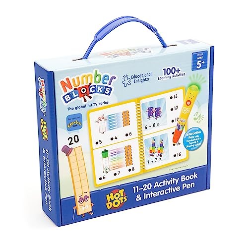 Educational Insights Hot Dots Numberblocks Workbook Numbers One Size, Multi