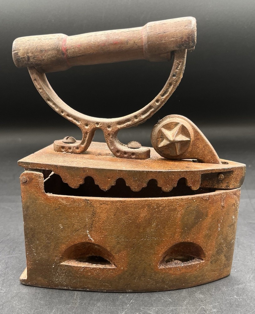 Antique Coal 19th Century Iron