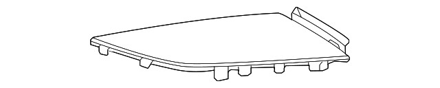 Genuine GM Front Passenger Side Speaker Grille 84533948