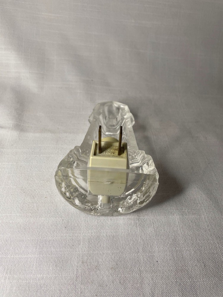 Vintage Clear Plastic Or Acrylic Lighthouse Night Light