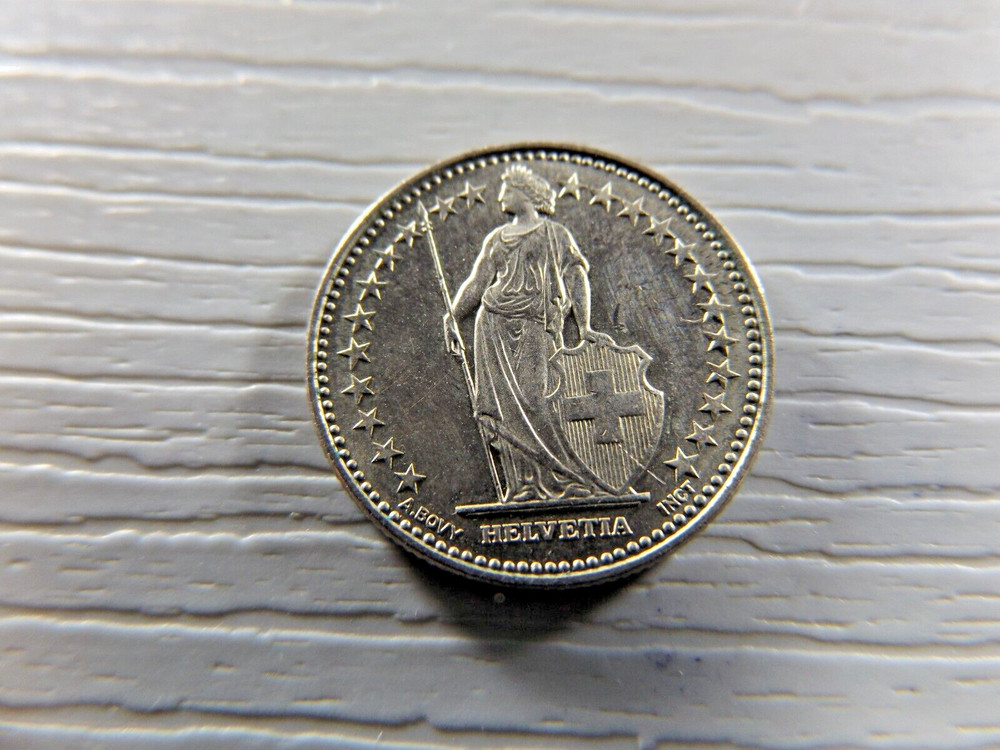 SWITZERLAND 2014 1/2 (Half) Franc