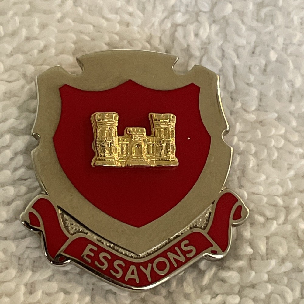 No-Shine (NS-TR105) Engineer Regiment Tie Tac