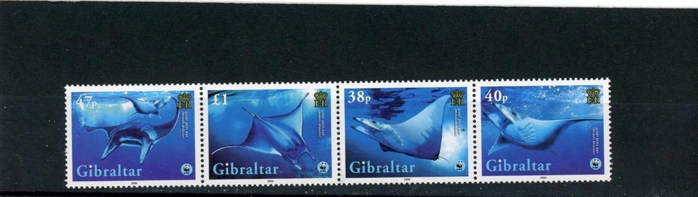 Gibraltar 2006 Fish Scott# 1037 Mint NH